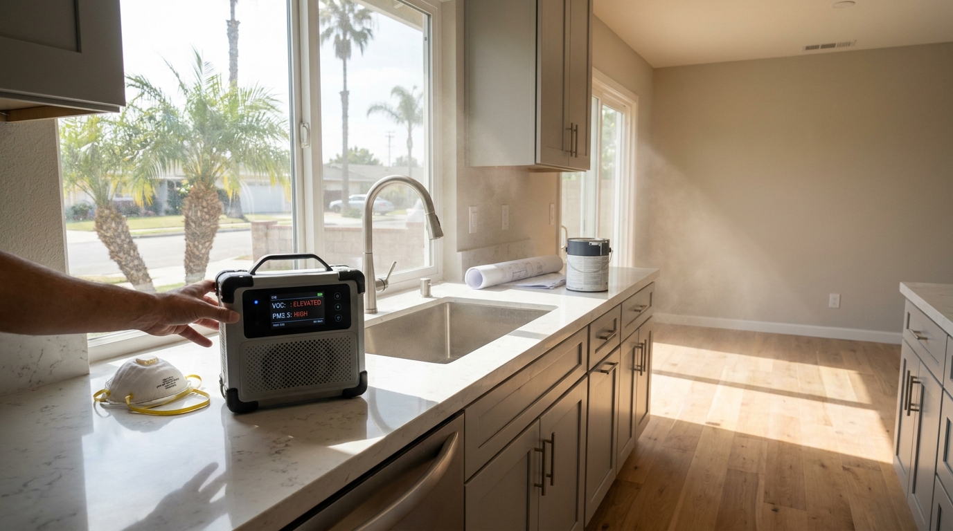 Should You Test Your Indoor Air After a Home Remodel in Anaheim?