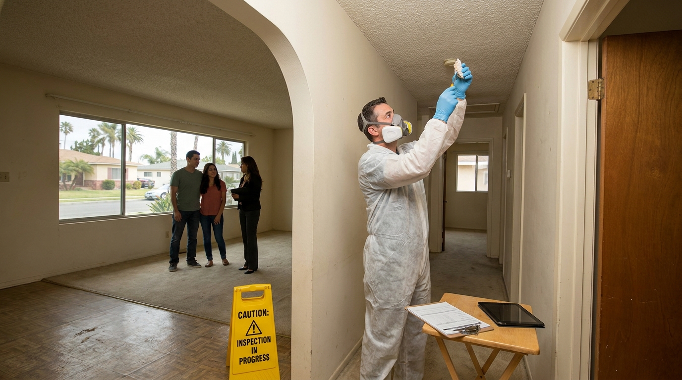 Buying an Older Home in Orange County? Consider an Asbestos Inspection