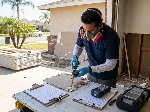 Why Asbestos Inspections Matter Before Renovations in Orange County