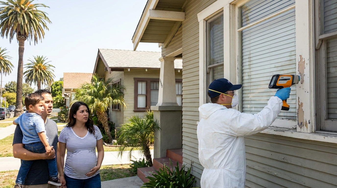 Lead paint testing in older Anaheim homes ensures safety and compliance